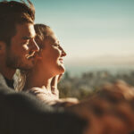 photo of couple contemplating having a baby